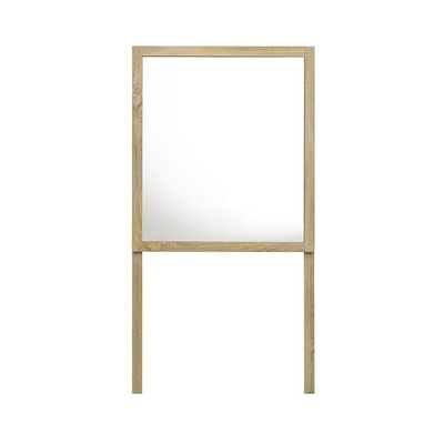 Kelly 120x200 Young Bedroom Set with Headboard Storage - White Ash/Sonoma Oak - With 2-Year Warranty