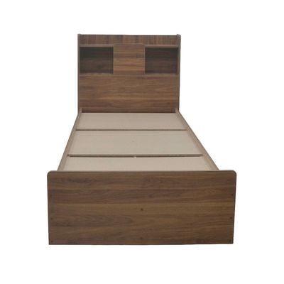 Supreme 90X200 Young Bed-Light Walnut