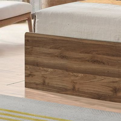 Supreme 90X200 Young Bed-Light Walnut