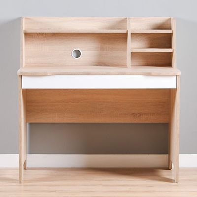 Best Study Desk - Oak / White