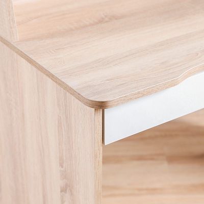 Best Study Desk - Oak / White