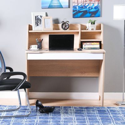 Best Study Desk - Oak / White