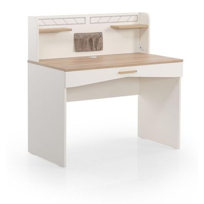 Oscar Study Desk - Beige Moonstone - 5-Year Warranty