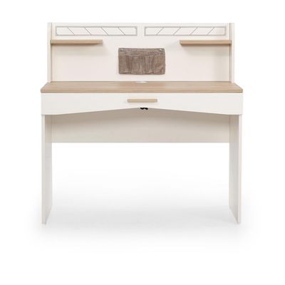 Oscar Study Desk - Beige Moonstone - 5-Year Warranty