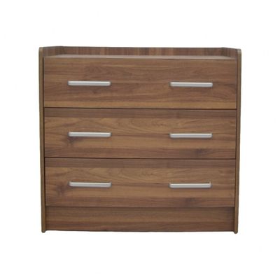 Supreme 3Drawers Young Dresser-Light Walnut
