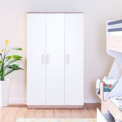 Best 3 Door Wardrobes - Oak / White