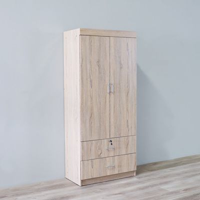 Sante 2 Door + 2 Drawer Wardrobe - Sonoma Oak