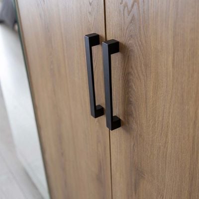 Norden 3-Door Wardrobe - African Walnut - With 2-Year Warranty