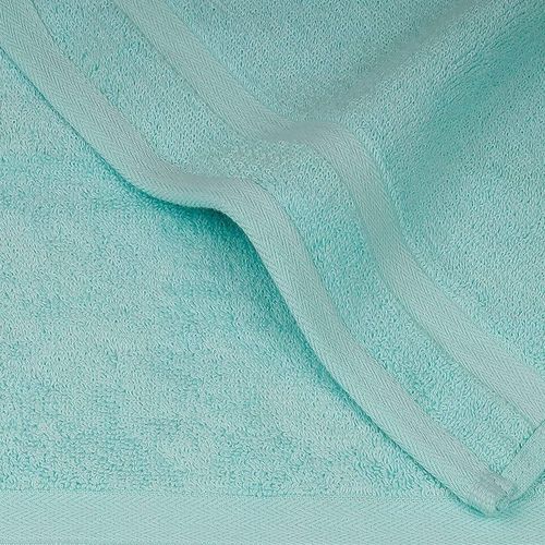 Set of 10 Zofty Bathroom Towel Set - 2 Bath Towels, 2 Hand Towels and 6 Washcloths - Hotel Quality and Spa Towels AQUA  600GSM