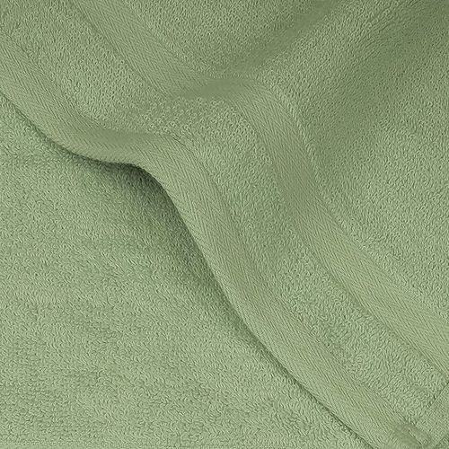 Set of 10 Zofty  Bathroom Towel Set - 2 Bath Towels, 2 Hand Towels and 6 Washcloths - Hotel Quality and Spa Towels Green 600GSM