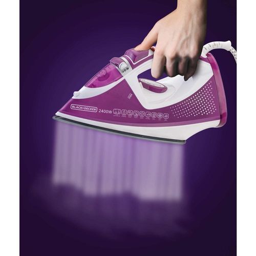 Black & Decker 2400W MPP+ Steam Iron with Auto Shutoff and Ceramic Soleplate