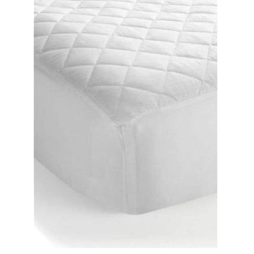Premium Medicated Quilted Folding Mattress Two Sided Usage With Storage Bag White/Beige 180X90X7 Cm
