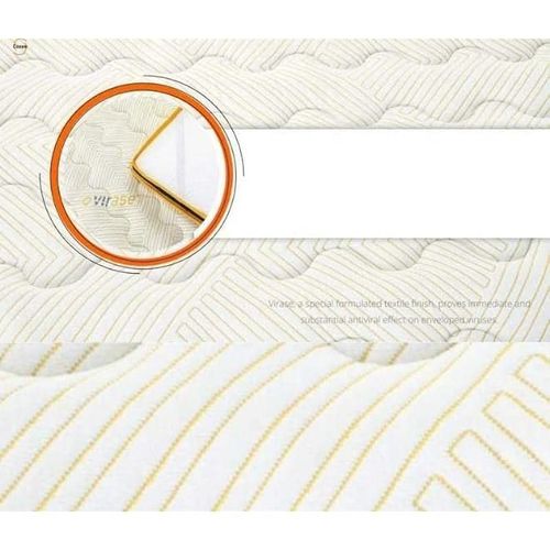 Virase Siries Anti-Allergic Premium Quality Super Soft Memory Foam Topper King Size 200X200X7 Cm