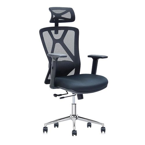 Office Desk Chair, Ergonomic Computer Office Chair with Adjustable Headrest and Adjustable height and back rest and Lumbar Support,High Back Executive office Chair with 4 option. (Black)