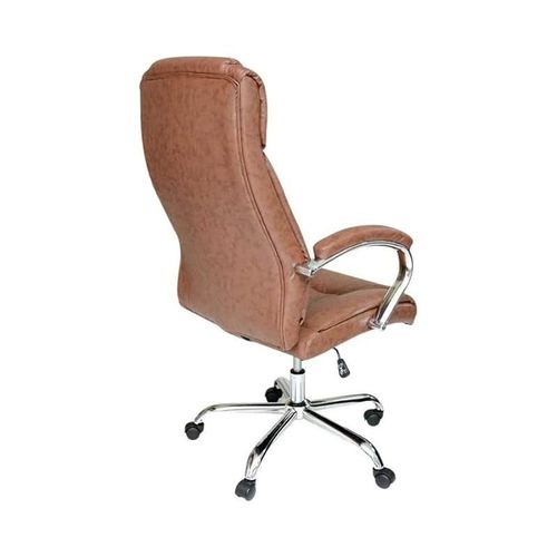 Adjustable Height Office Chair Brown 70X65X35Cm Sul0097