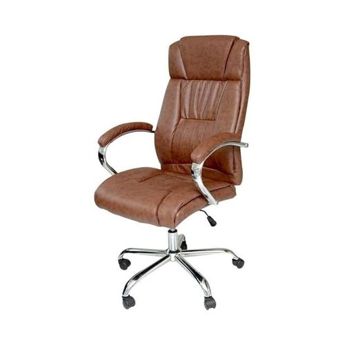 Adjustable Height Office Chair Brown 70X65X35Cm Sul0097