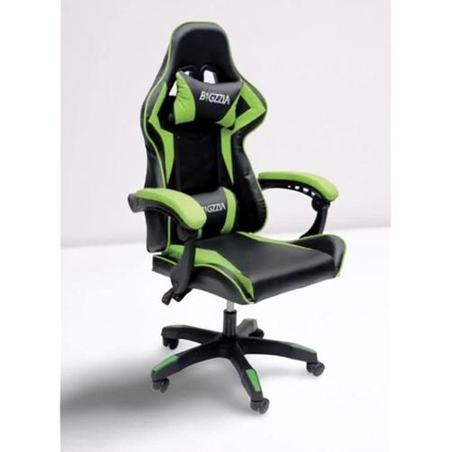 Ragnar Breathable Gamer's Full Reclining Adjustable Office Chair, Gaming Chair In Green And Black Sh-30