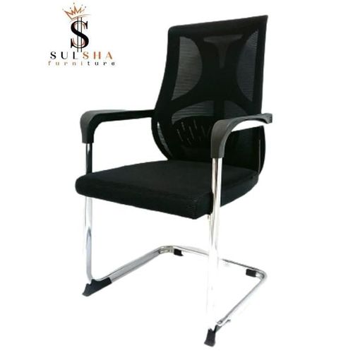 Modern Design Mesh Visitor Chair With Steel Metal Frame Waiting Room Chair For Home Office And Hospital-1 Sul0426