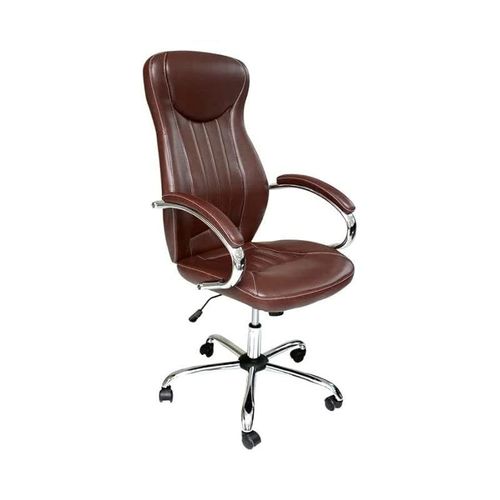 Office Chair With Adjustable Height Brown 70X60X25.5Cm