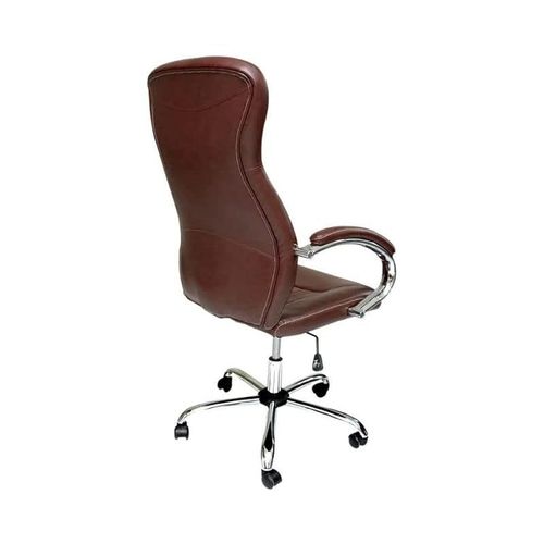 Office Chair With Adjustable Height Brown 70X60X25.5Cm