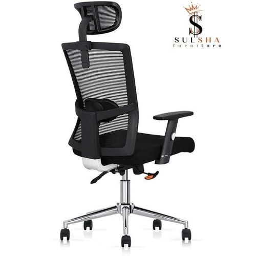 Premium Office Chair Ergonomic Designed Desk Chair Super Comfortable Mid Back Adjustable Arm Wide Seat Mesh Chair Hydraulic Back Sul1464