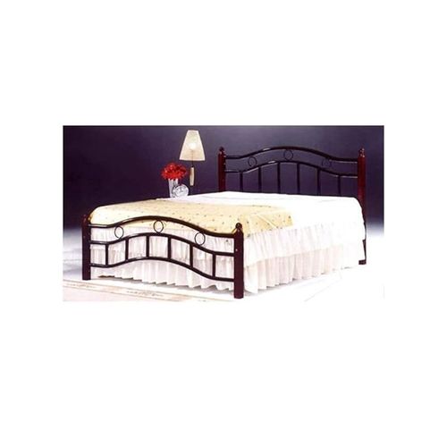 Wooden Steel Queen Size Bed Legs 150 X 190 Cm