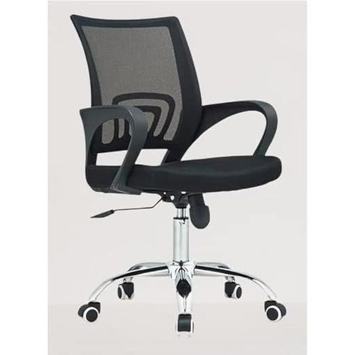 Sulsha Premium Office Chair Ergonomic Designed Desk Chair Mid Back Adjustable Wide Seat Mesh Chair Black
