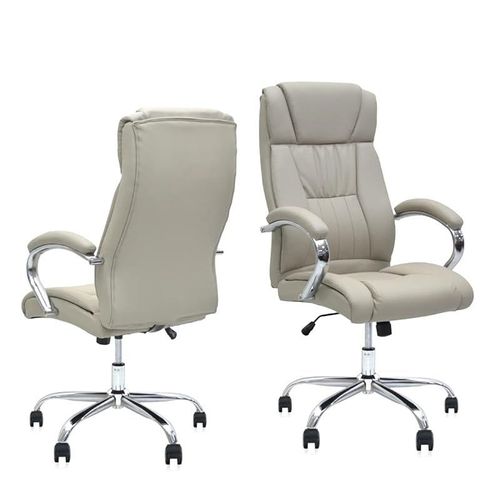 High Back Home Office Desk Chair Ergonomic Office Chairs, Mesh Desk Chair with Head Rest, Adjustable Seat Height (Gray)
