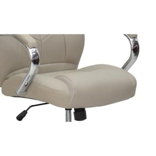 Executive Ergonomic Office Chair Computer Desk Chair PU Leather Steel Structure Smooth lumbar support with adjustable Height