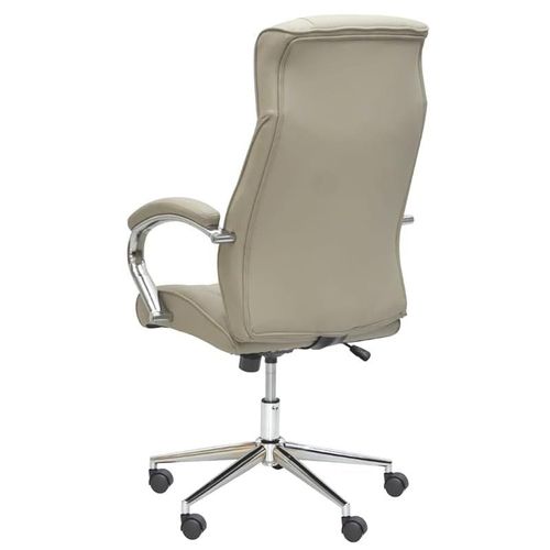 Executive Ergonomic Office Chair, Computer Desk Chair, PU Leather, Steel Structure, Smooth lumbar support with adjustable Height