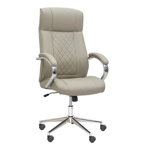 Executive Ergonomic Office Chair, Computer Desk Chair, PU Leather, Steel Structure, Smooth lumbar support with adjustable Height