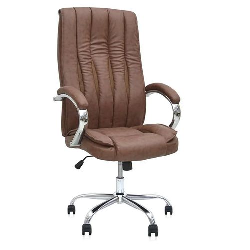 Office Computer Desk Chair High Back Adjustable Ergonomic Executive Comfortable (Brown)