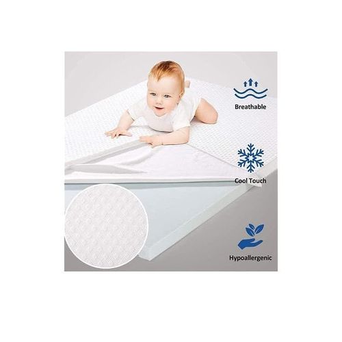 SULSHA furniture Premium Quality Super Soft Memory Foam Topper King Size 180x190x5 Cm
