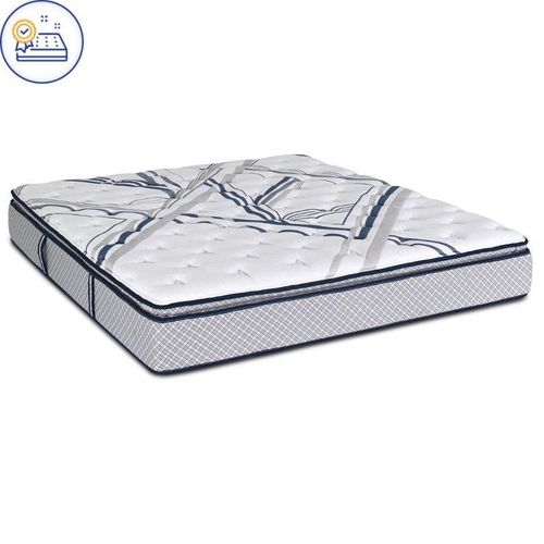 VALENCIA Pocket Spring Mattress With Foam Back Supported Mattress Spine Balance For Pressure Relief (160x200x30)cm