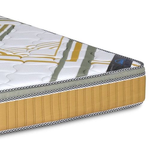 INDEX BT  Bonnell Spring Mattress With Foam Back Supported Mattress Spine Balance For Pressure Relief (120x200x23)cm