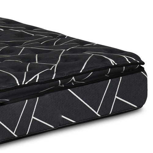 BACK Comfort Pocket Spring Mattress With Foam Back Supported Mattress Spine Balance For Pressure Relief (200x200x30)cm