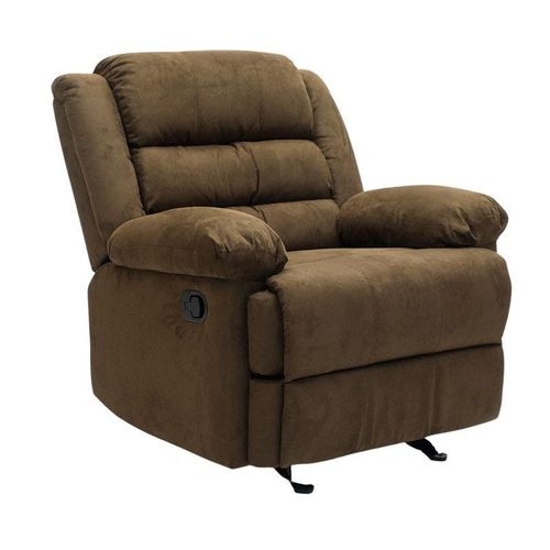 Recliner sofa, Recliner Chair, Rocking sofa with footrest, Comfortable & Durable MOCHA Color