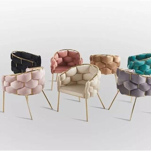 Angela Modern Bubble Dining Chair - Black