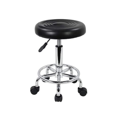 Gl Height Adjustable Mini Sitting Stool - Black