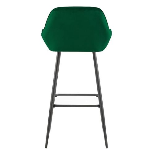 Angela Modern High Pub Stool - Green