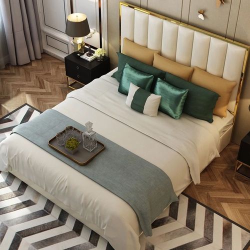 Alaysia Upholstered Platform 160X200 Queen Bed