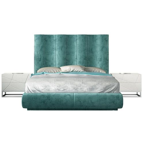 London Wavy 160X200 Queen Bedroom Set 3 Pieces