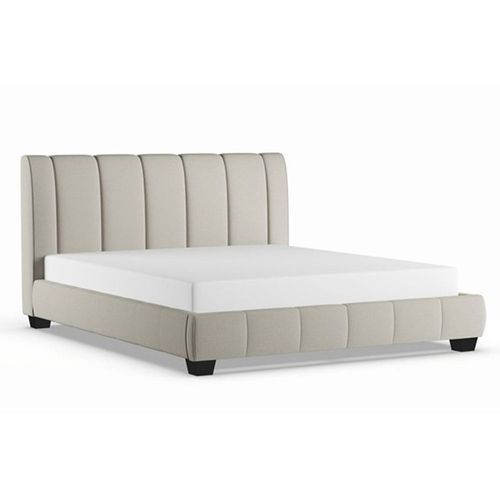 Olson Modern Platform 160X200 Queen Bed Beige
