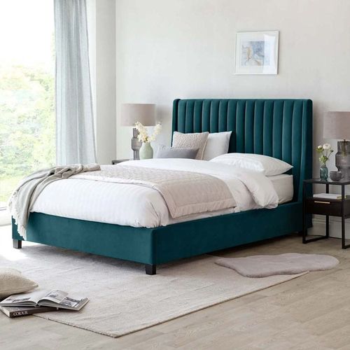 Bella Wingbed 160X200 Queen Bed /Teal