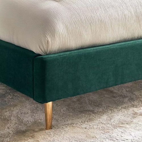 Matteo Plush Velvet 200X200 Super King Bed 