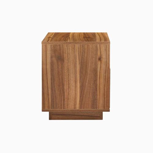 Nook Bed Side Table in Brown Color