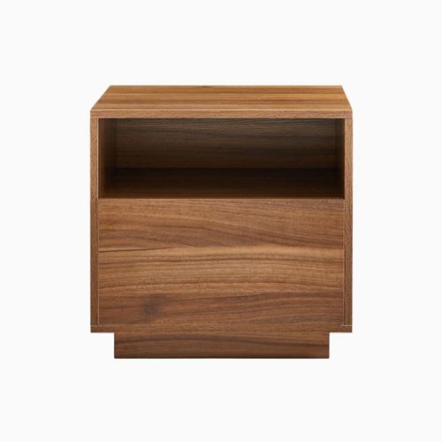 Nook Bed Side Table in Brown Color
