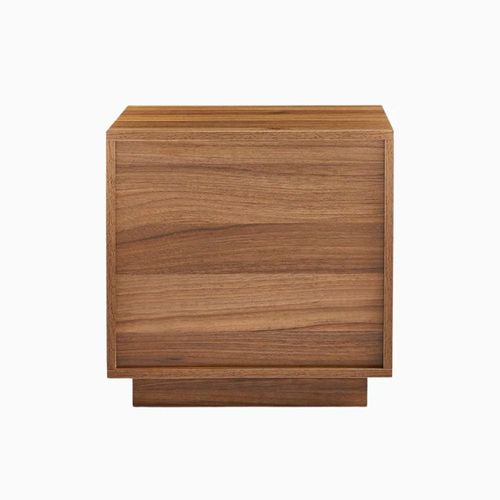 Nook Bed Side Table in Brown Color