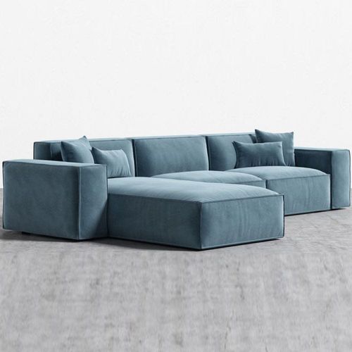 Nordic Modular Sofa-Blue