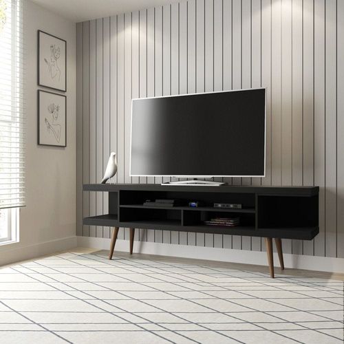 Michaelson TV Stand for TVs up to 65 Inch-Black